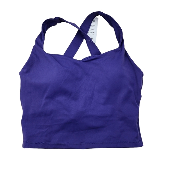 KeyHalo Other - Keyhalo Women's V-Neck Criss-Cross Back Sports Bra - L